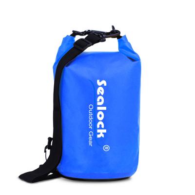 China 500D tarpaulin waterproof dry pocket dry bag with raincoat for kyaking for sale