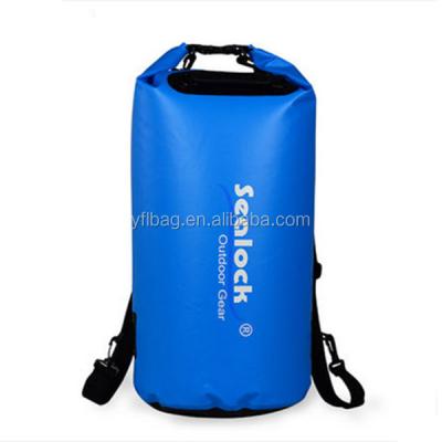 China 20L Dry Bag 500D PVC Tarpaulin 20L Waterproof Dry Bag for sale