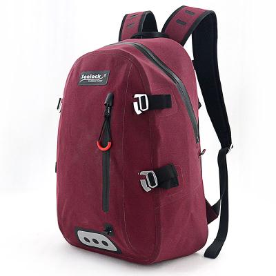 China Red Waterproof Backpack Urban Backpack 600D TPU Water Proof For Laptop for sale