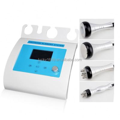 China Multifunctional 4 in 1 Skin Lifting and Slimming Weight Loss Ultrasound Radio Frequency Cavitation Machine for sale