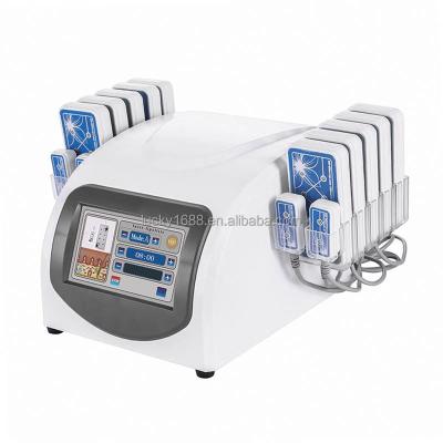 China Anti-puffiness promotion weight loss lipo laser equipment fast high power lipolaser slimming machine for beauty spa salon for sale