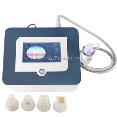 China Wrinkle Remover Salon RF Beauty Equipment Vacuum Lifting Device Gold Radio Frequency HOT Microneedle Machine for sale