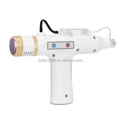 China Portable Handheld Nano Wrinkle Remover No Needle Mesotherapy Gun Beauty Anti Aging Machine for sale