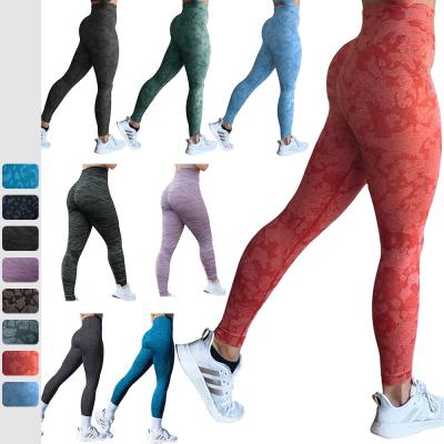 China High Waist Gym Fitness Butt Lift Woman Breathable Sport Bottom Tights Women's High Yoga Gaiters for sale