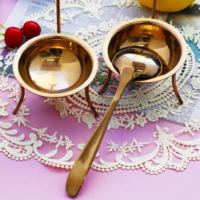 China Hotel Restaurant Household Home Kitchen Cutlery Stainless Steel Spoon Holder Stand Sustainable Spoon Rest for sale