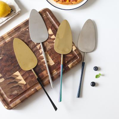 China Aden 304 Stainless Steel Pizza Knife Cake Spatula Shovel Household Pizza Spatula Gift Kitchen Instrument Viable for sale