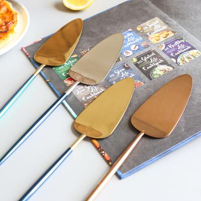 China Restaurant Household Kitchen Instrument Pizza Cake Dessert Knife Shovel Scoop Viable 304 Stainless Steel for sale