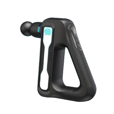 China With LCD Display 2021 Mini Thruster Cordless Percussion Fascia Muscle Massage Gun Other Massage Products for sale