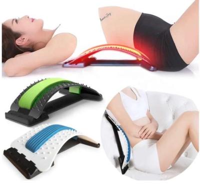 China Body China Made 2022 Magnetic Therapy Lumbar Traction Device , Adjustable Back Stretcher for sale