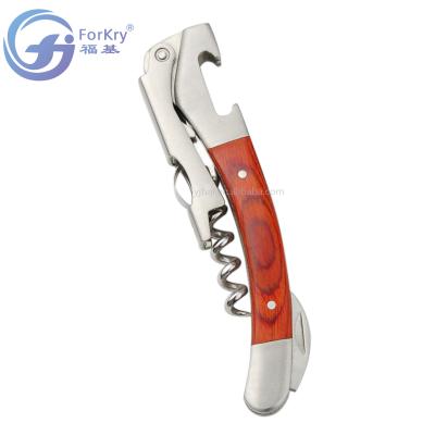 China FORKRY Gift Stocked High Quality Stainless Steel Wine Beer Bottle Opener With Special Design for sale