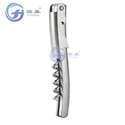 China New Pattern Corkscrew Wine Opener Stainless Steel Wine Corkscrew Beer Bottle Opener for sale