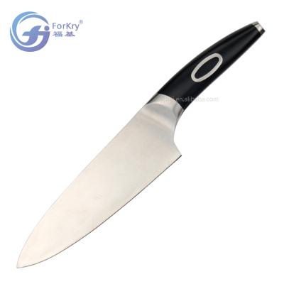 China Stocked Forkry Professional Stainless Steel Kitchen Knife With OEM Customized Logo Packing for sale