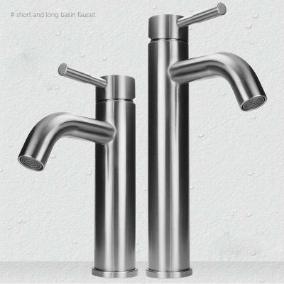 China China Supplier Stainless Steel Single Handle Basin Sink Faucet Mixer Tap Ningbo Single Metered Kitchen Mixer Tap for sale