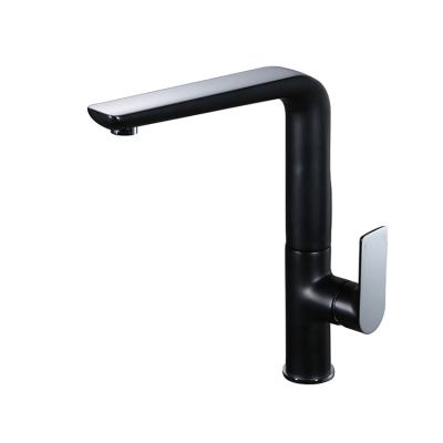 China Sense Faucets Wallfall Black Kitchen Faucet Hot And Cold Water Basin Faucet for sale