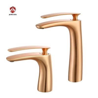 China Metered Faucets Suppliers Faucet Manufacturer Directory Amaxo Polished Chrome Plated Brass Mixer Basin Bathroom Faucet for sale