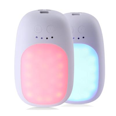 China Hotel 3 in 1 Device Integrated Heating Therapy and Light Therapy with Rechargeable Hand Warmer Portable Power Bank 5200mAh for sale