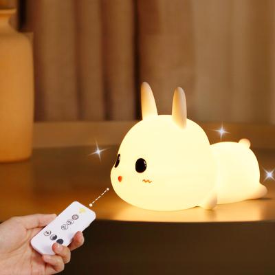 China ABS+PC Colorlife LED Silicone Night Light Touch Control Fine for Kids Table Lamp for sale