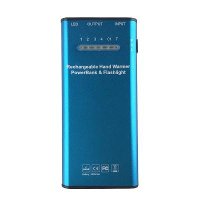 China Ultra Thin Hotel Various Colors Available Reusable Electronic Hand Warmer Powerbank for sale