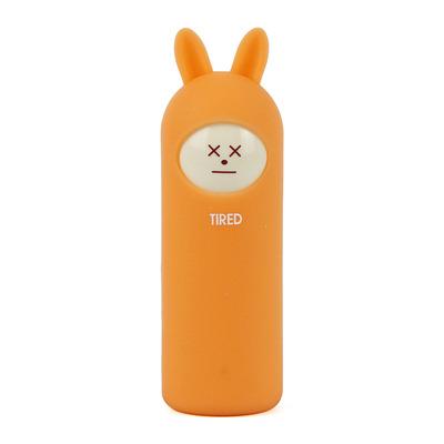 China Stand Makers Head Cute Cartoon 5000 Mah Capacity Usb Mobile Phone Portable Power Bank for sale