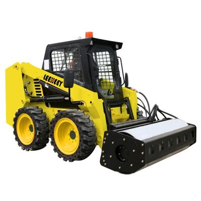 China Create Decorative Landscape Borders China Factory Price Japan 50hp Diesel Mini Electric Skid Steer Loader With Vibratory Roller for sale