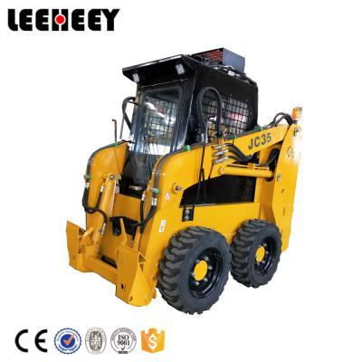 China Farms factory in Taian small skid steer jc35 small loader for sale