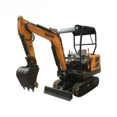 China Farms Leeheey 1.8ton Type Chinese Cheapest Mini Excavator For Sale for sale