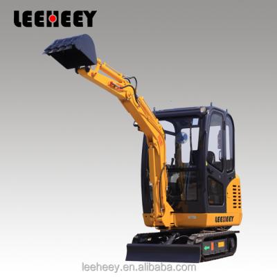 China leeheey LH18 brand 1.8 ton made in China diesel engine backhoe mini excavator 0.05/0.06mÂ ³ for sale