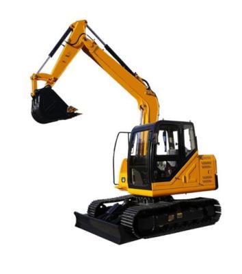 China Construction material stores LH75 crawler excavators with japanese kubotian engines on hot sale for sale