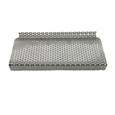 China Customized Stainless Steel Honeycomb Mesh Stainless Steel Sheet Metal Grille Stamping Parts. for sale