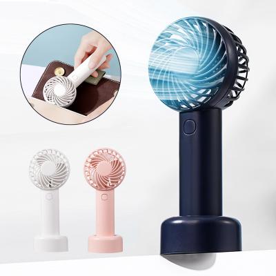 China USB Wholesale Mini Fan Portable Handheld Fan Small Desktop Portable Handheld Rechargeable Electric Fan Mini for sale