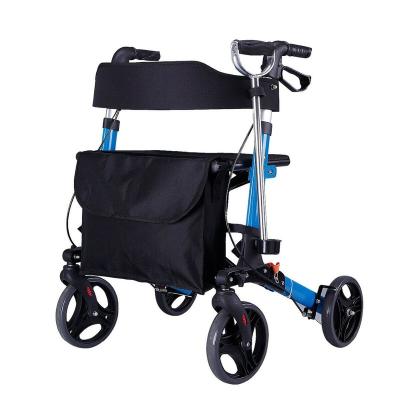 China Convenient cheap price buying rollator walker seat walking aid for the elderly for sale