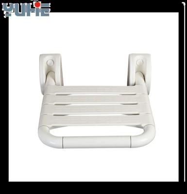 China Eco - Friendly Bathroom Shower Seat Wall Mounted Folding Shower Chair Prices for sale