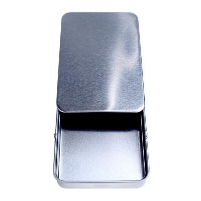 China Custom silver child medicine resistance smoking box preroll fast lift canister box with child proof lock for sale