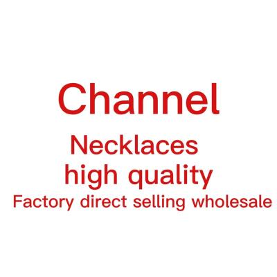 China Other Imitation Jewelry Custom Jewelry Cha nel Necklace Factory Outlet for sale