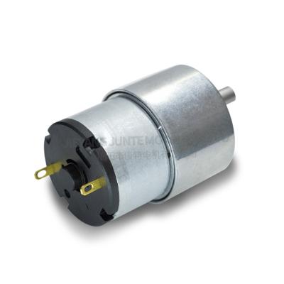 China JGB37-520 12V 24V High Torque Speed ​​Reduction DC Motor 6V Low Speed ​​Micro Motor Reducer 37mm DC Motor Totally Enclosed for sale