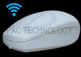 China IP68 wireless waterproof silicone rubber medical mouse, easy clean for sale