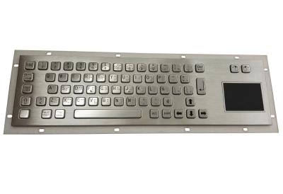 Китай Ip65 Stainless Steel Metal Industrial Touchpad Keyboard With Spanish Braille Dots продается