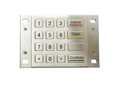 China weather proof Mechanical Number Pad For industrial phone keypad for sale