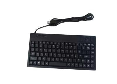 China 88 key Industrial ABS uSB keyboard mouse combo With Tracker Ball For CNC for sale