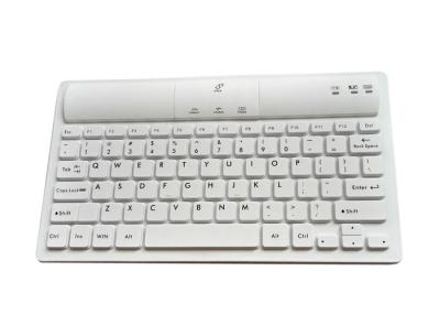 China Teclado médico inalámbrico lavable con 77 llaves y Rechargable Li Battery en venta