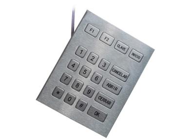 China Outdoor 4 X 5 Numeric Key Pad By Industrial Metal With TTL Cable for sale