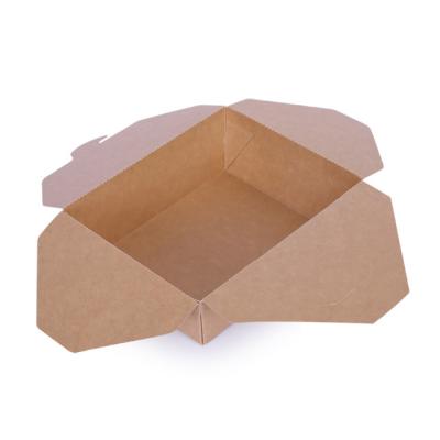 China Disposable Fried Chicken Box Disposable Paper Box For Food for sale