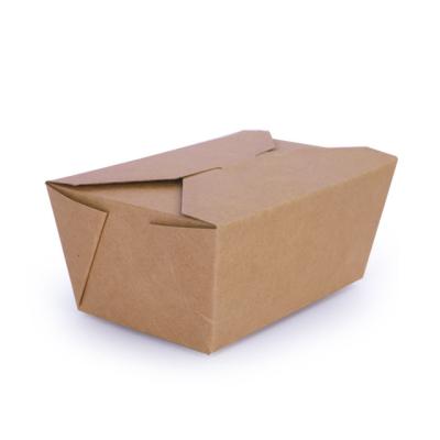 China Customer Logo Disposable Paper Box For Fast Food Pizza / Fried Chicken for sale