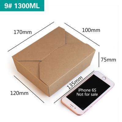 China Conveniently Disposable Disposable Paper Box For Food Customer Logo for sale