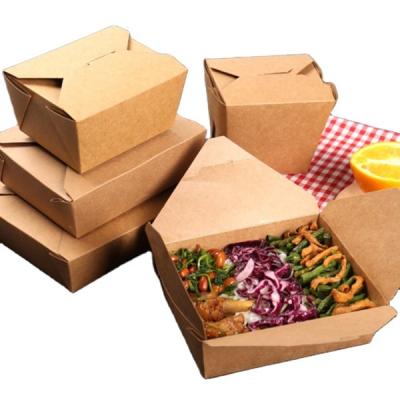 China 18oz Paper Box Disposable Food Box Disposable Paper Box Packaging From China for sale