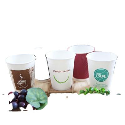 China Disposable Customized Design Wrapping Paper For Soup Eco Friendly Paper Cup With Paper Lid for sale