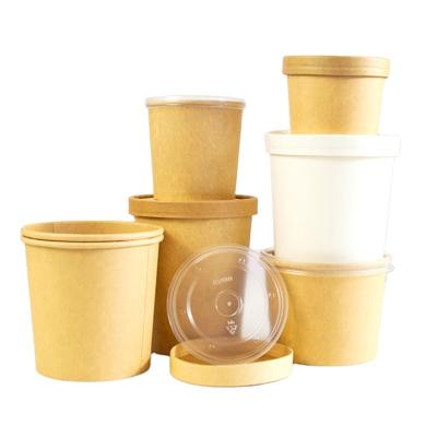 China PE coated paper cup food grade disposable paper cup for coffee/soup/tea/food for sale