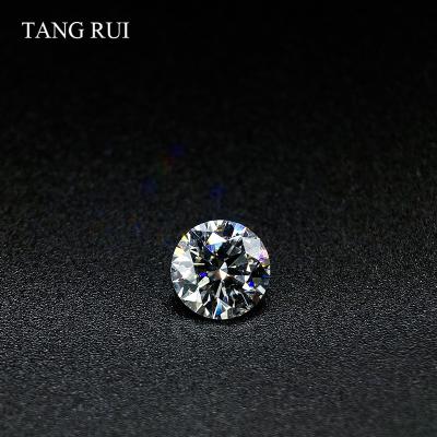 China Jewelry Making TANG RUI 3.0ct D Color VS HPHT Lab Developed Synthetic Round Diamond Lab Made Diamond for sale