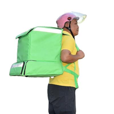 China Waterproof Insulated Food Delivery Bag Pizza Delivery Backpack Food Bags Zip Lock Bags for sale