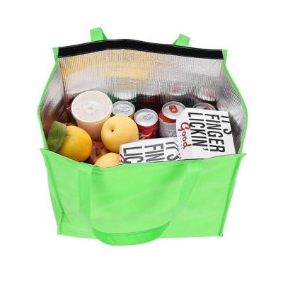 China Custom Waterproof High Quality Insulated Ice Cream Bag Carrier Ice Pop Packaging Bags Delivery Bag With Freezer for sale